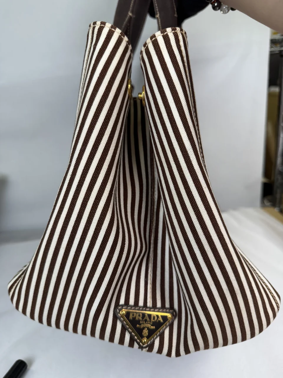 PRADA CANAPA TOTE BAG view 4