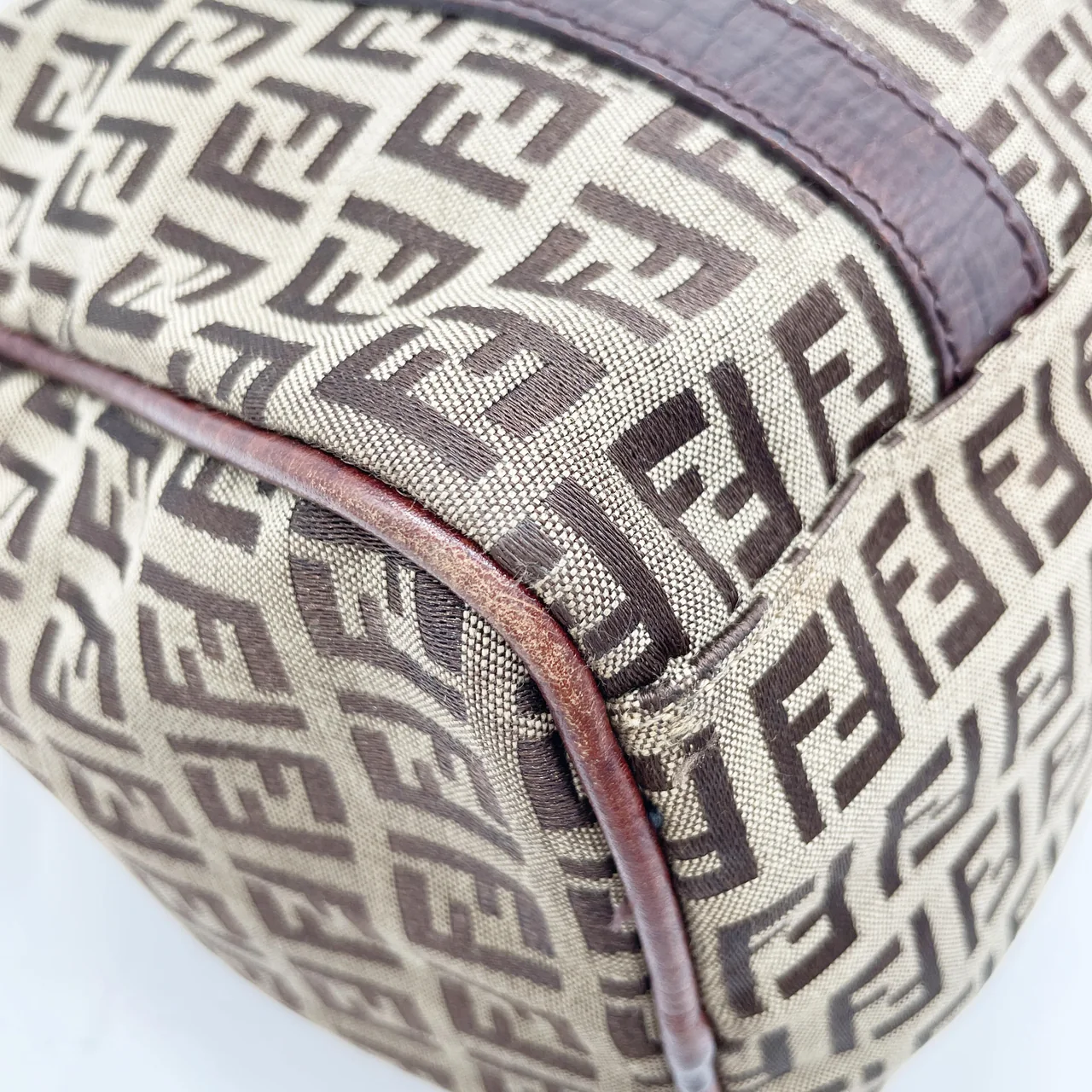 FENDI ZUCCA MINI BOSTON BAG view 5