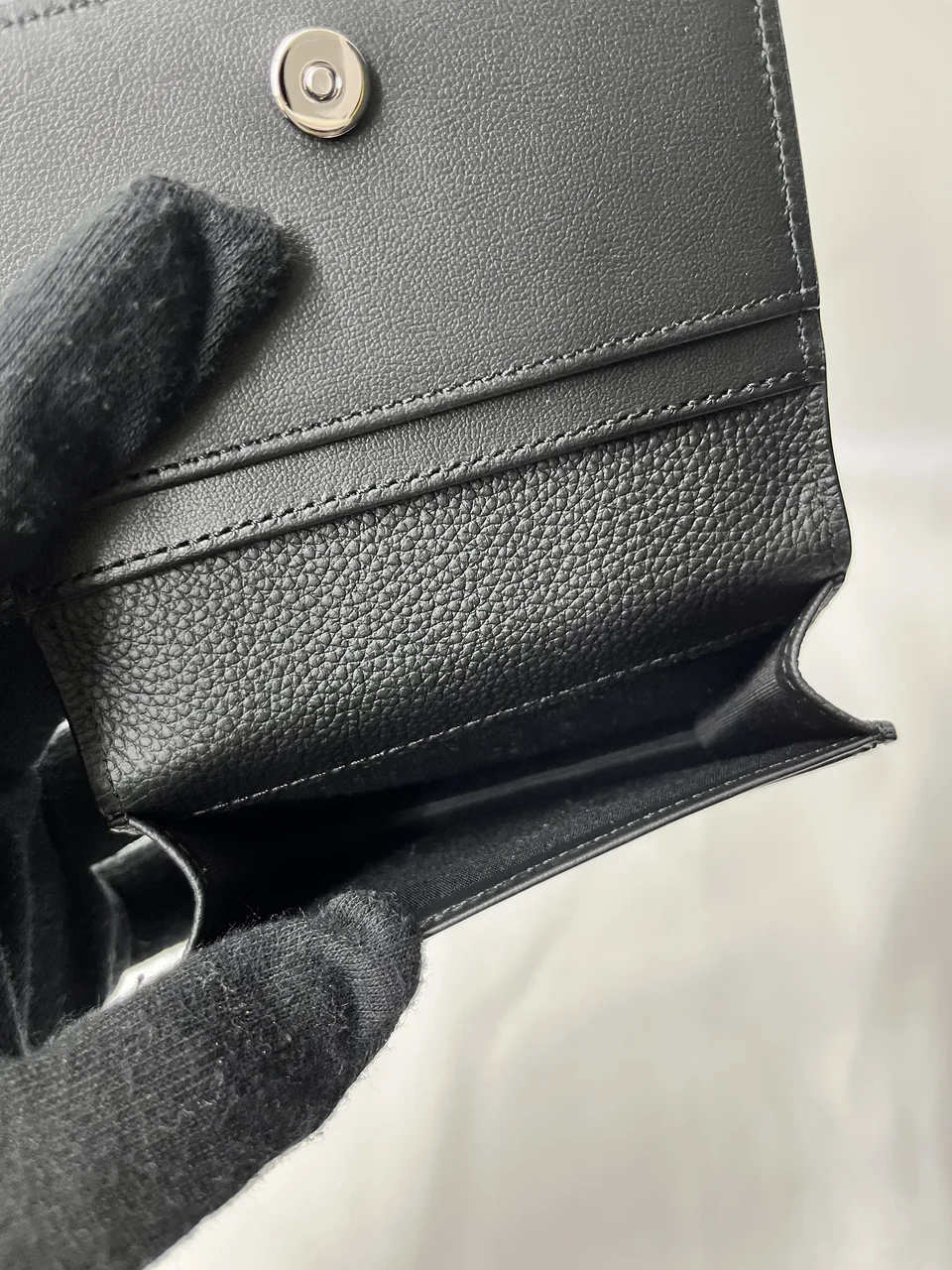DIOR GRAVITY CARD CASE (BLACK) view 9