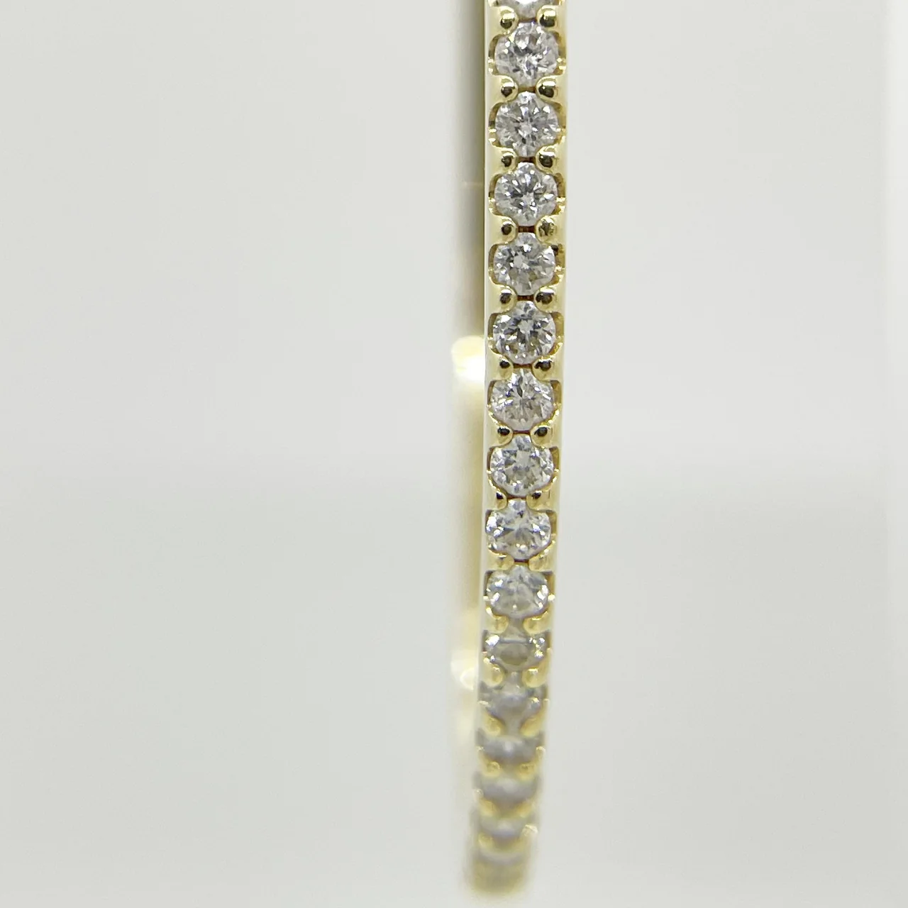 K18 DIAMOND EARRINGS FD0.25CT*2 4.9G view 4