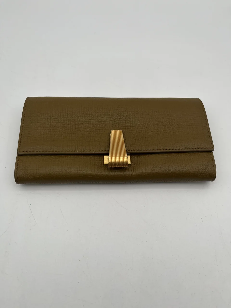 BOTTEGA VENETA FLAP LONG WALLET (CAMEL)