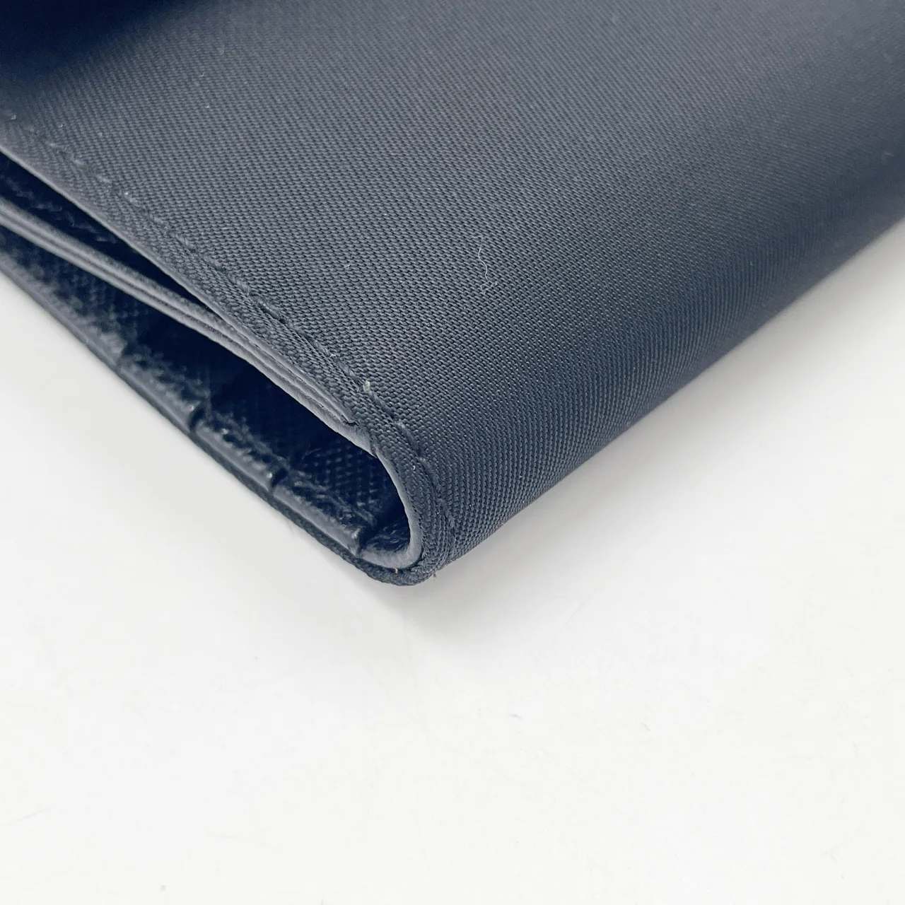 PRADA BIFOLD LONG WALLET (BLACK) view 4