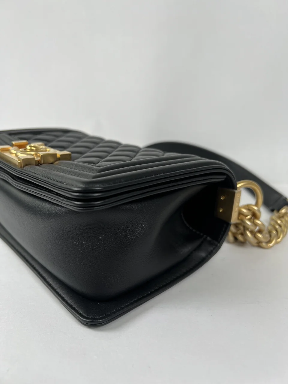 CHANEL LAMB SKIN LE BOY 20 view 13