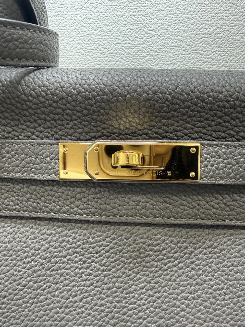 HERMES KELLY 28 (TOGO, ETAIN, Y STAMP) view 4