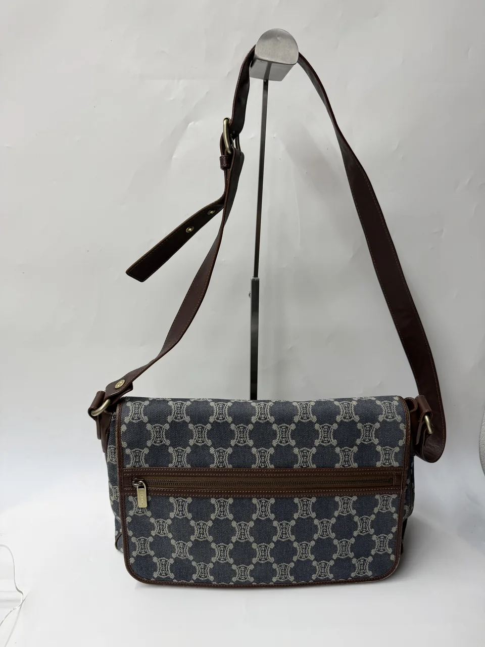 CELINE MACADAM SHOULDER BAG