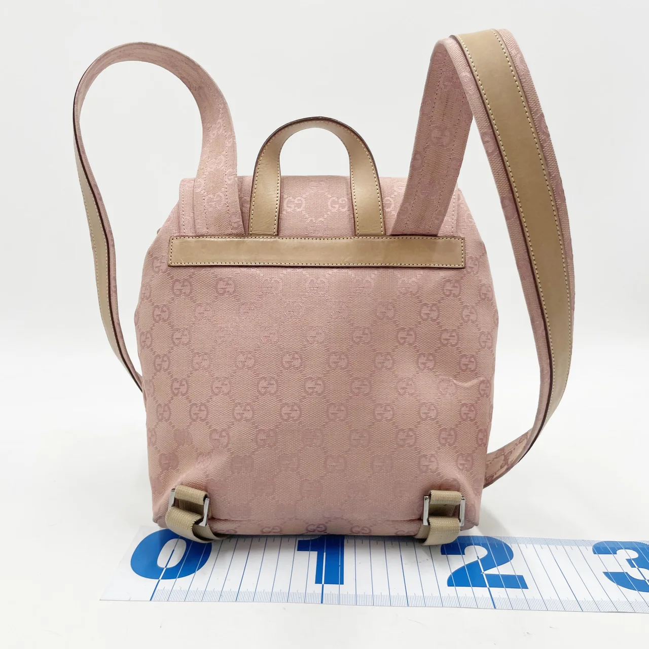 GUCCI GG CANVAS BACKPACK view 3