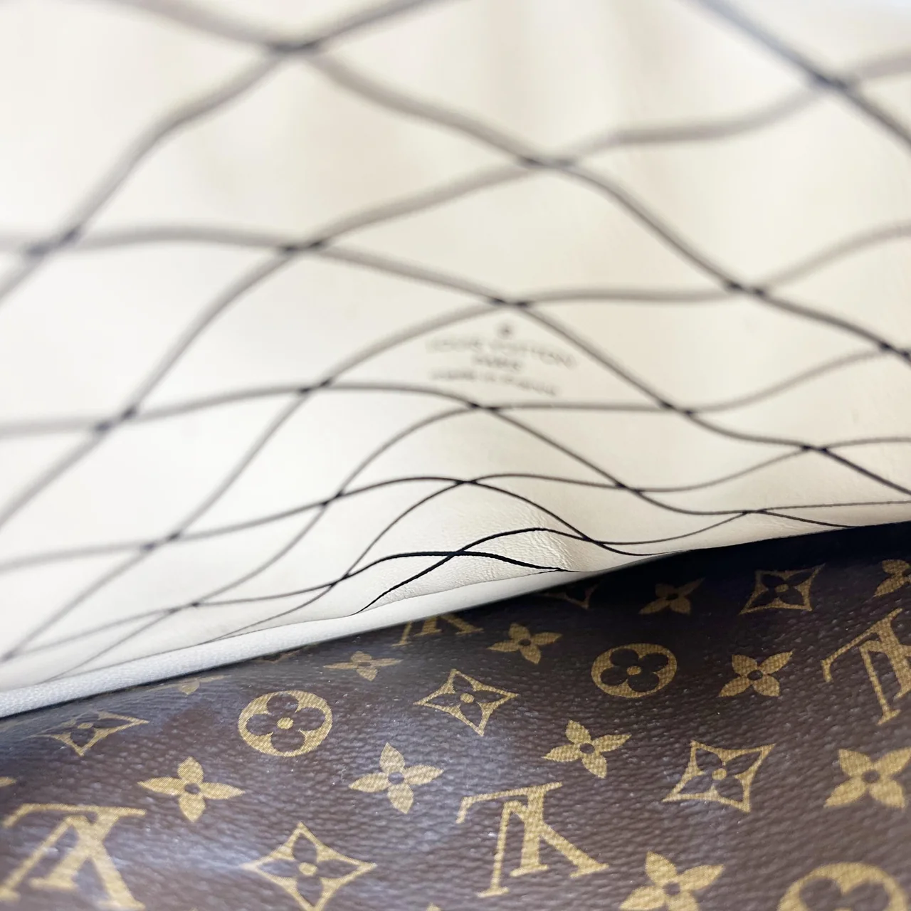 LV MONOGRAM REVERSE TRUNK CLUTCH view 9