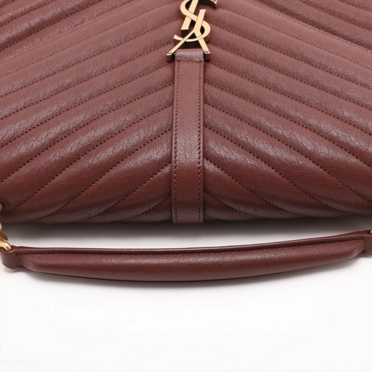 SAINT LAURENT TWO-WAY HANDBAG (BLACK) view 5