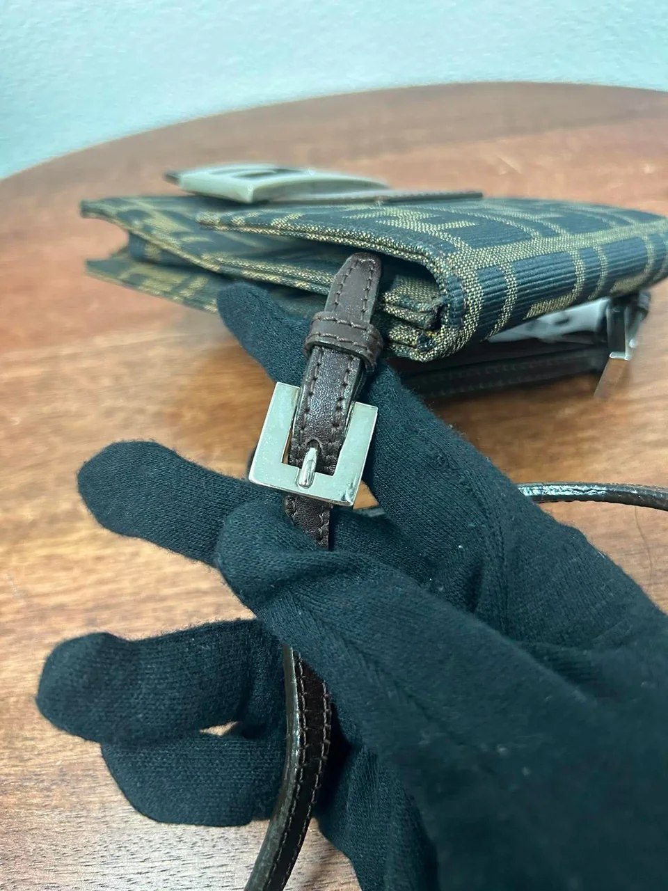 FENDI ZUCCA MINI SHOULDER BAG view 6