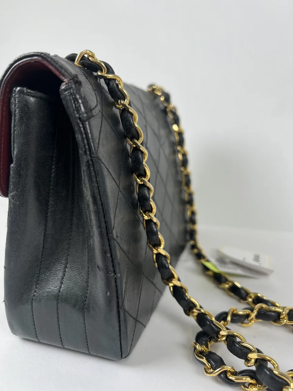 CHANEL LAMB SKIN MATELASSE CHAIN SHOULDER BAG view 8