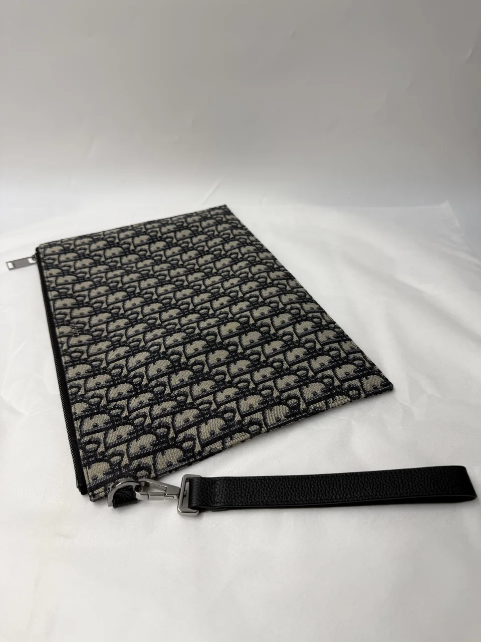 DIOR OBLIQUE CLUTCH BAG (BLUE) view 8