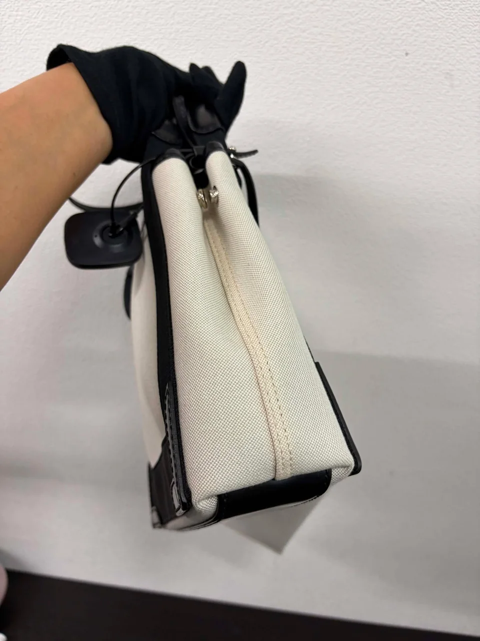 BALENCIAGA NAVY CABAS XS view 7