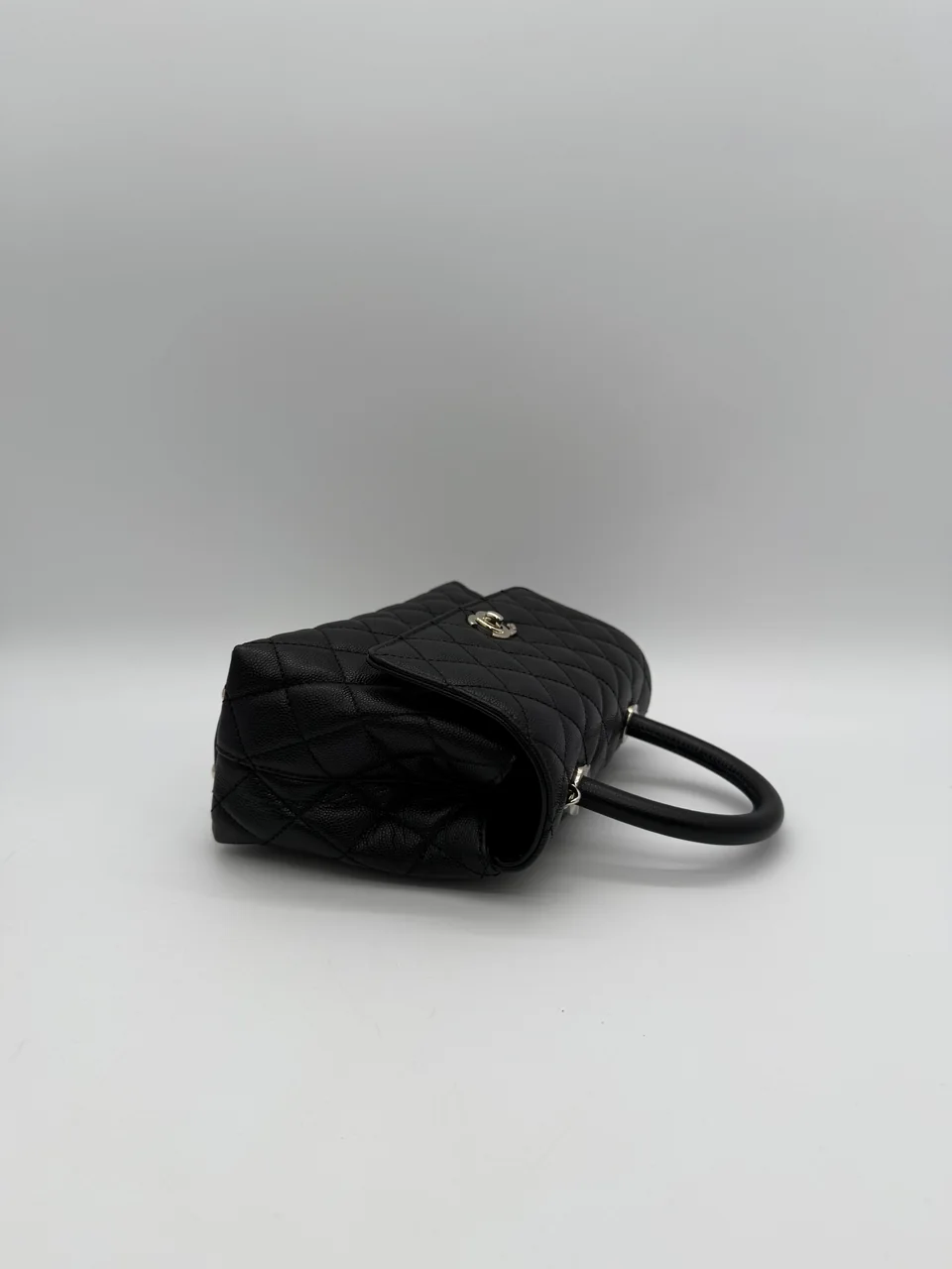 CHANEL CAVIAR COCO MARK SHOULDER BAG view 6