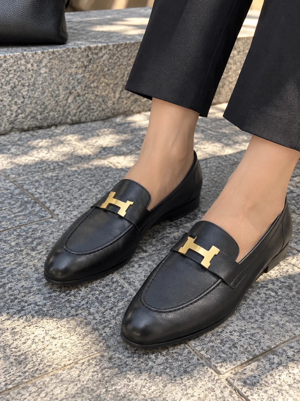 HERMES LOAFERS (SIZE 40 - BRANDNEW) view 12
