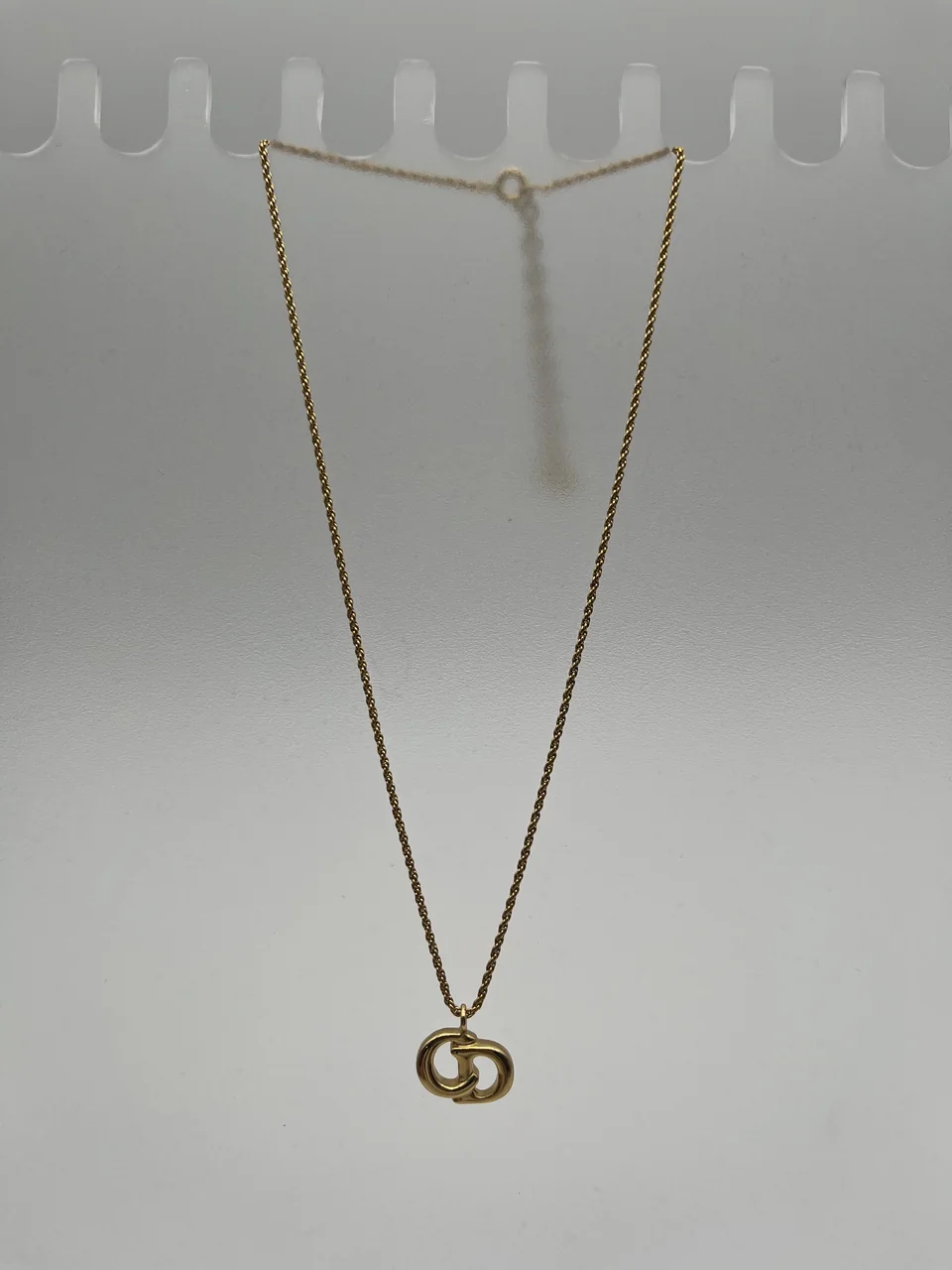 DIOR TWIST CHAIN NECKLACE view 7