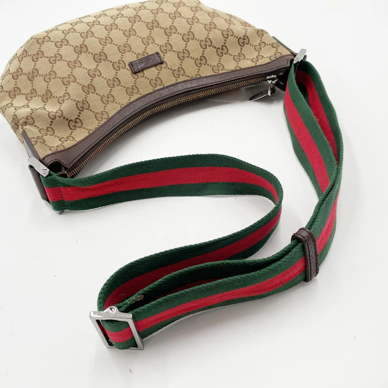GUCCI CHERRY LINE SHOULDER BAG (BROWN) view 6