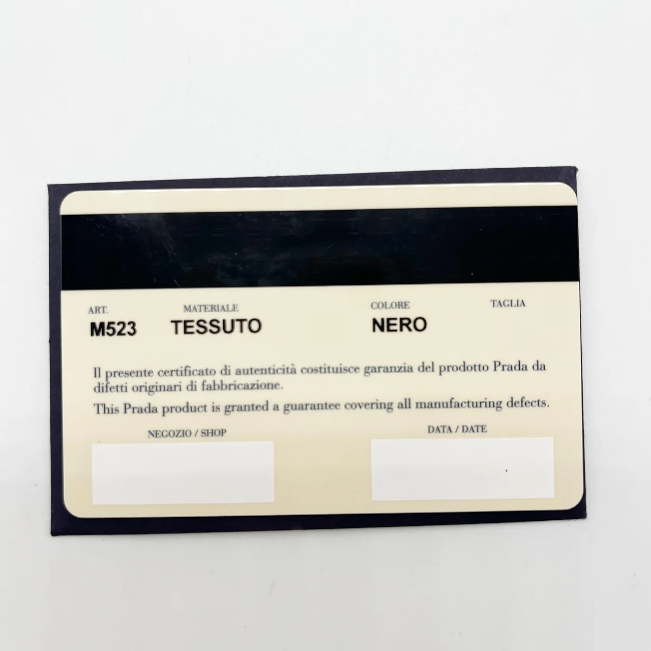 PRADA BIFOLD LONG WALLET (BLACK) view 14