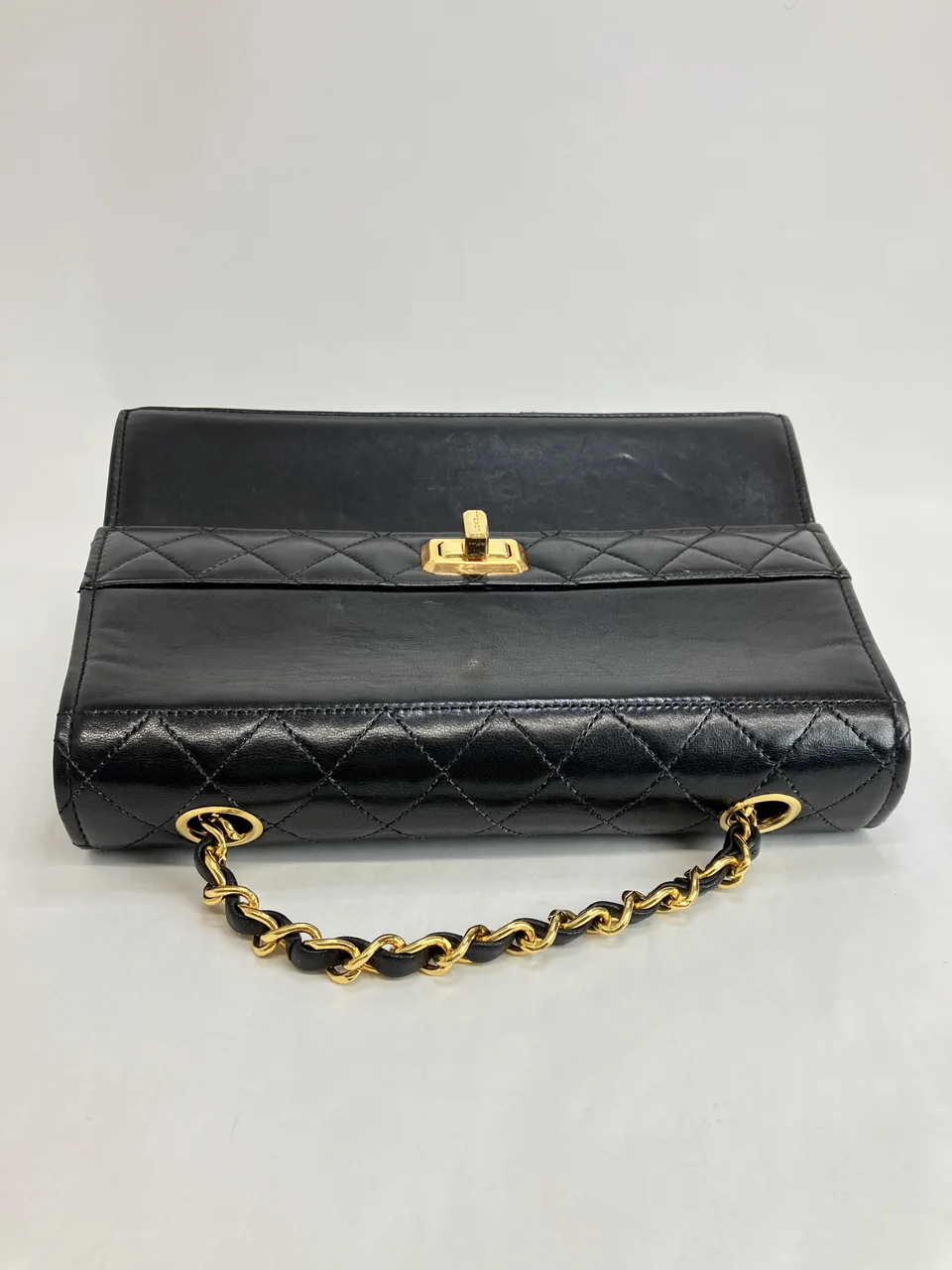 CHANEL LAMB SKIN CHAIN SHOULDER BAG (1 SERIAL CODE) view 8