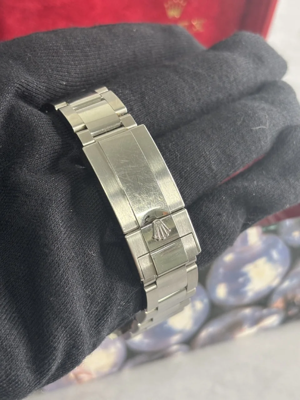 ROLEX GMT MASTER II BLACK DIAL OYSTER BRACELET (201/808/08) NEW PARALLEL (116710BLNR 5XF90307) view 7