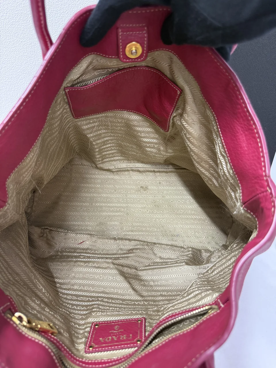 PRADA TWO-WAY SHOULDER BAG view 8