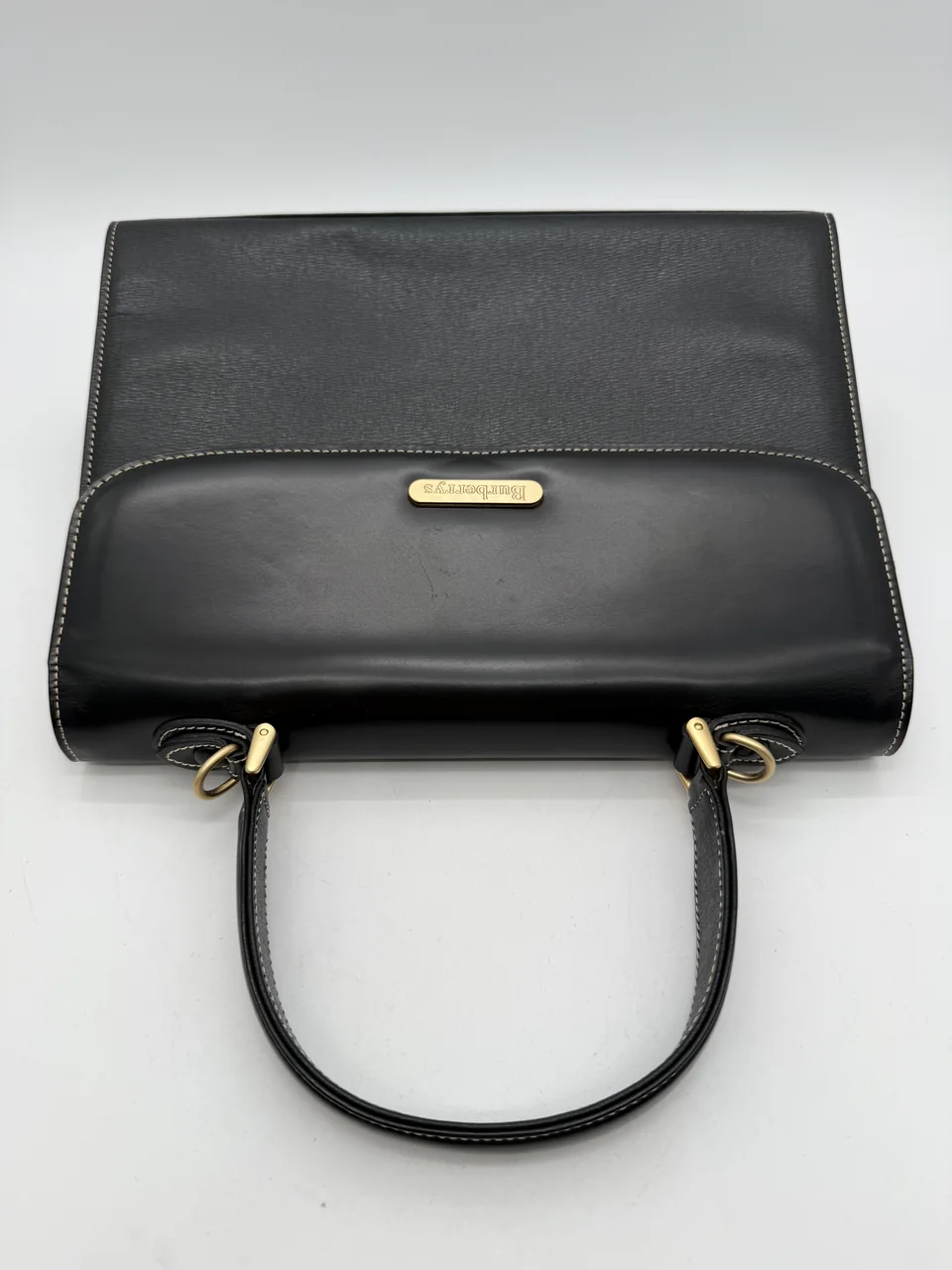 BURBERRYS TWO-WAY BAG (BLACK) view 6