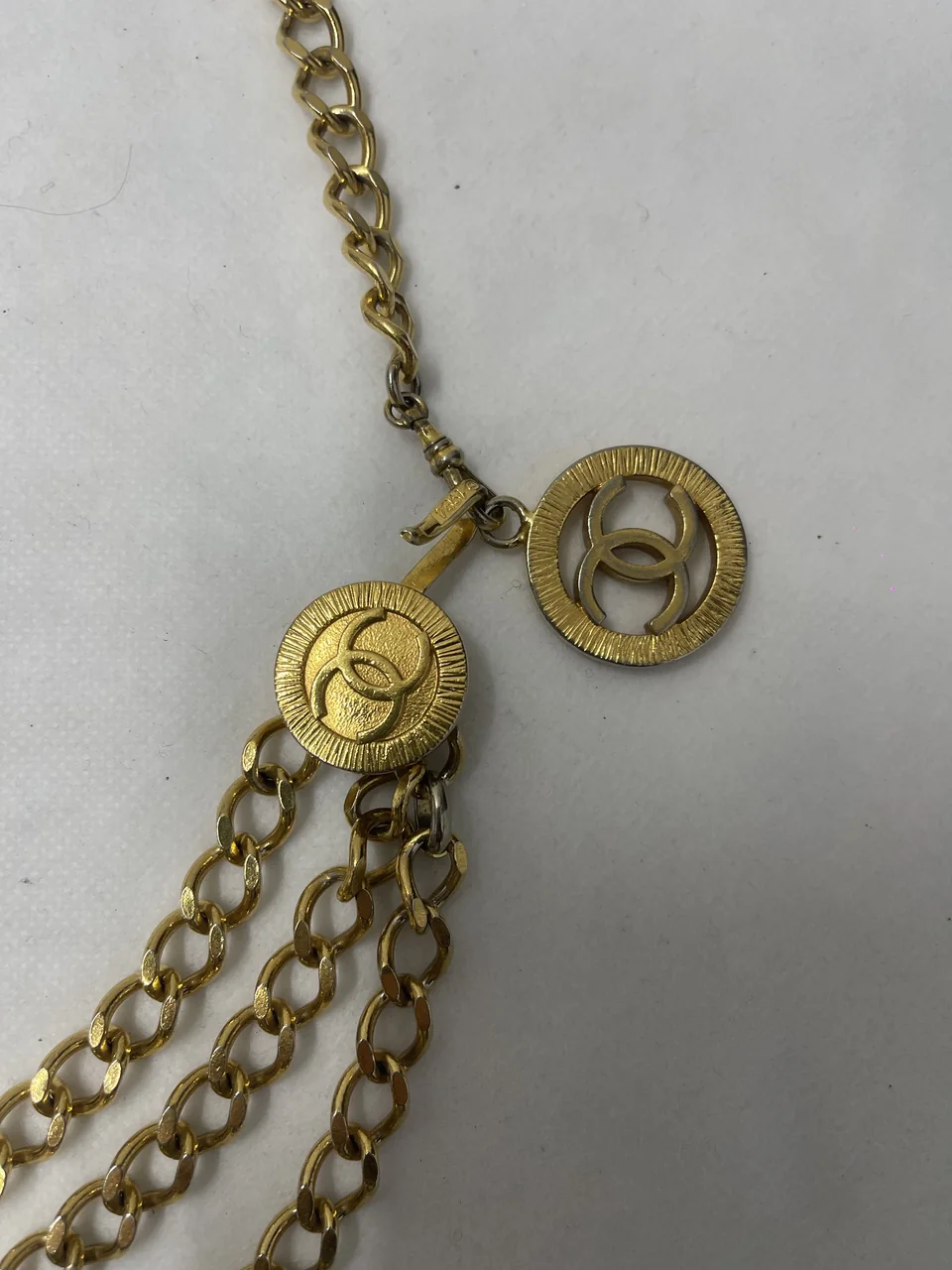 CHANEL CHAIN BELT view 4