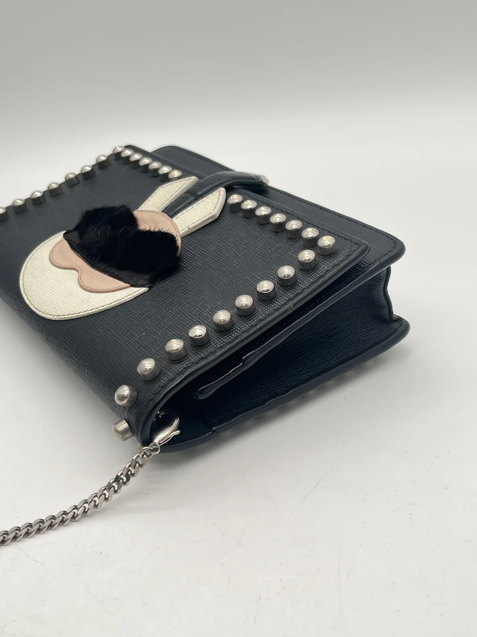 FENDI KARLITO KARL LAGERFELD SHOULDER BAG (BLACK) view 4