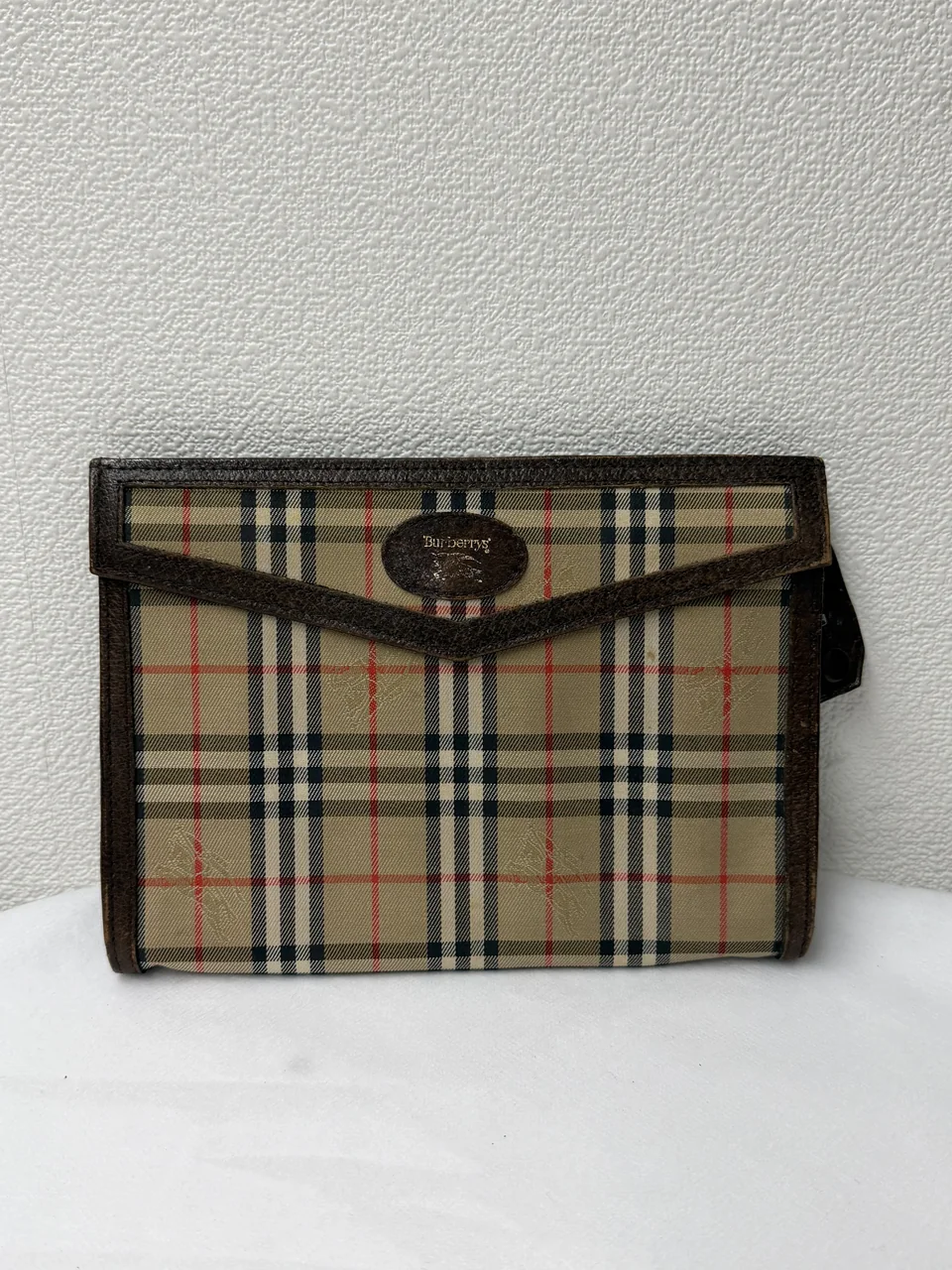 BURBERRY NOVA CHECK CLUTCH BAG view 9