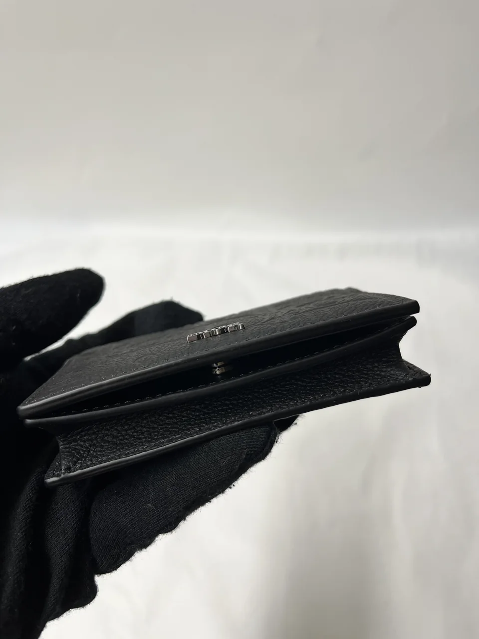 DIOR GRAVITY CARD CASE (BLACK) view 6