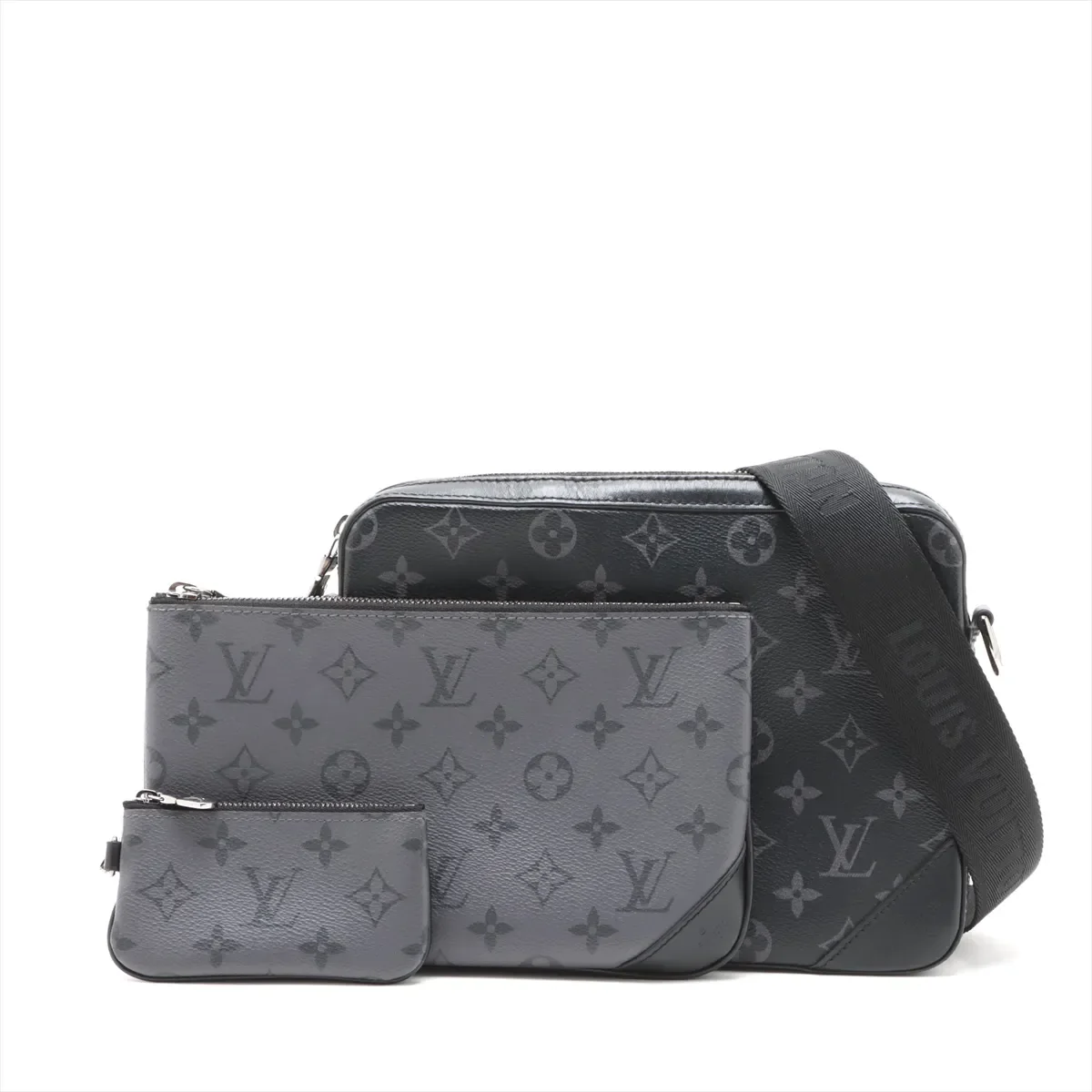 LV MONOGRAM ECLIPSE TRIO MESSENGER