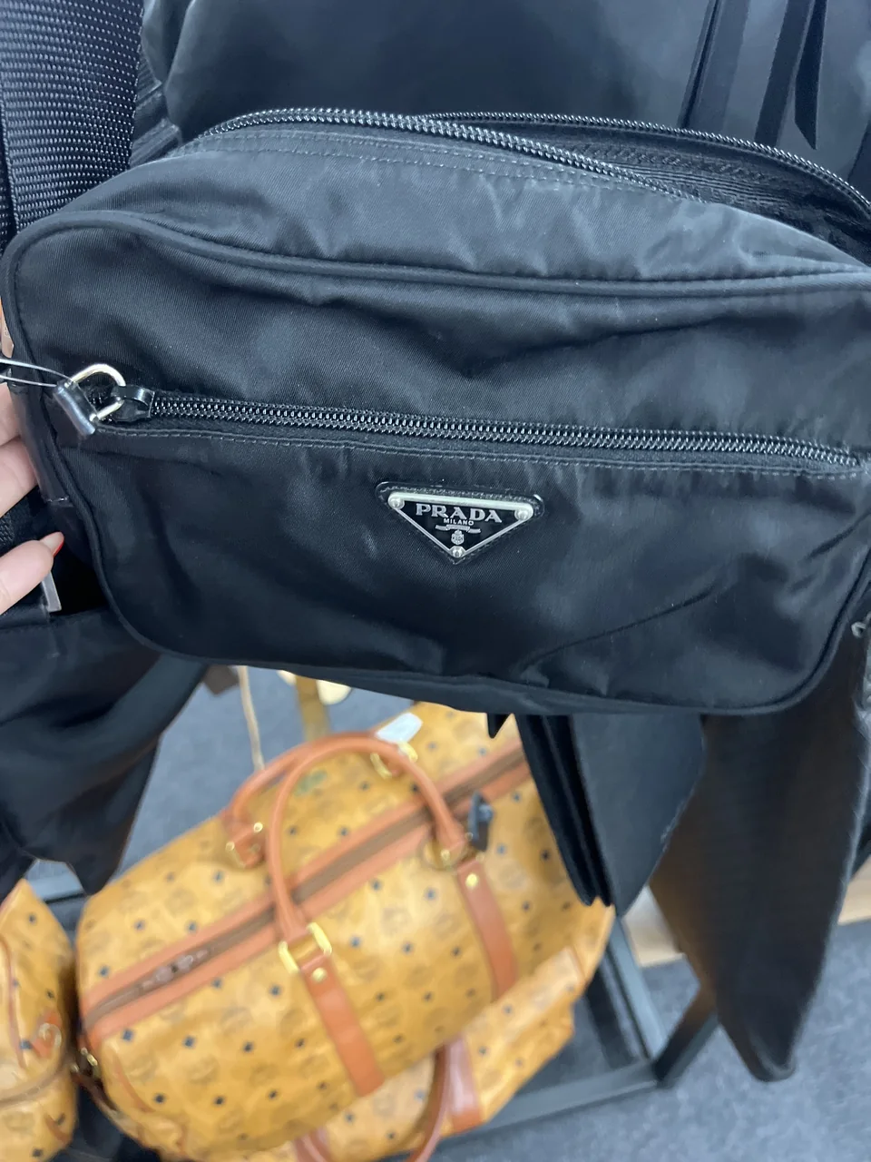 PRADA NYLON CAMERA BAG