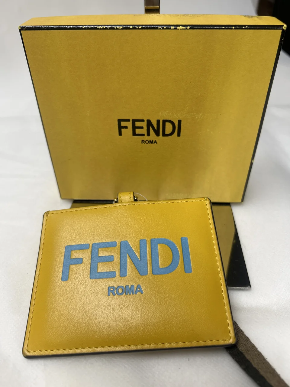 FENDI PASS CASE (YELLOW)
