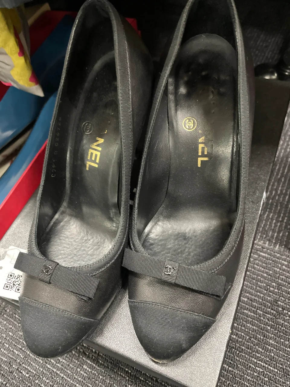 CHANEL RIBBON PUMPS