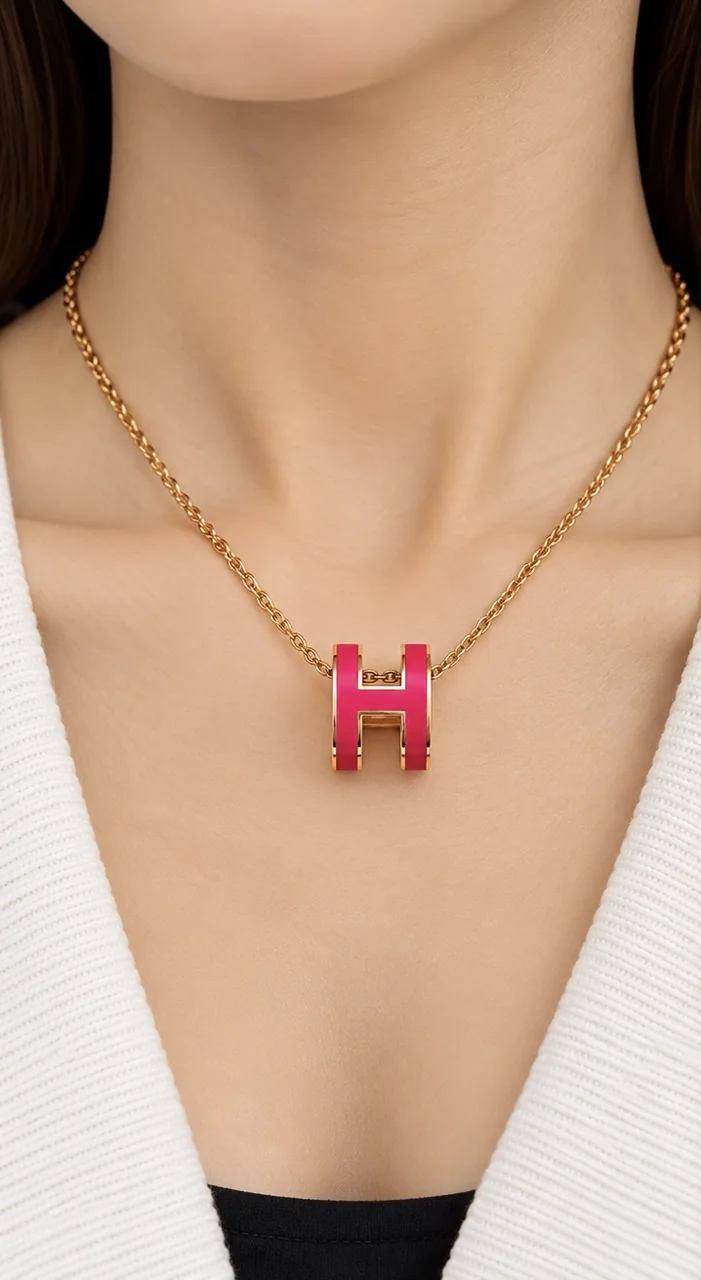 HERMES MINI POP H NECKLACE hover