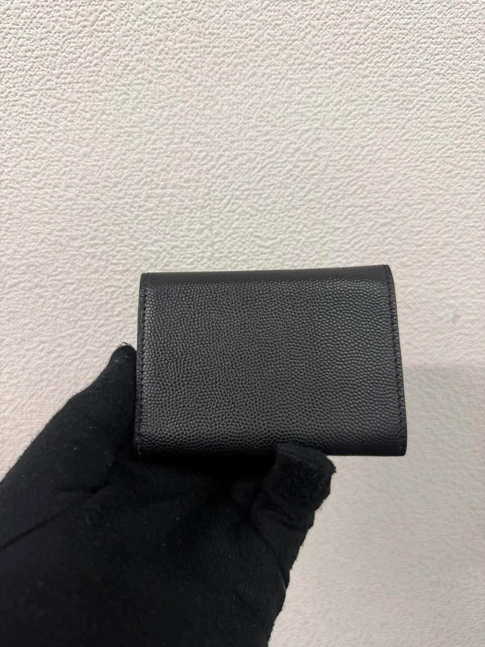 SAINT LAURENT TINY WALLET (BLACK) view 8