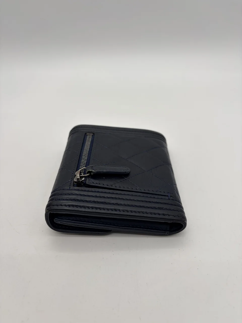 CHANEL LAMB SKIN COMPACT WALLET view 7