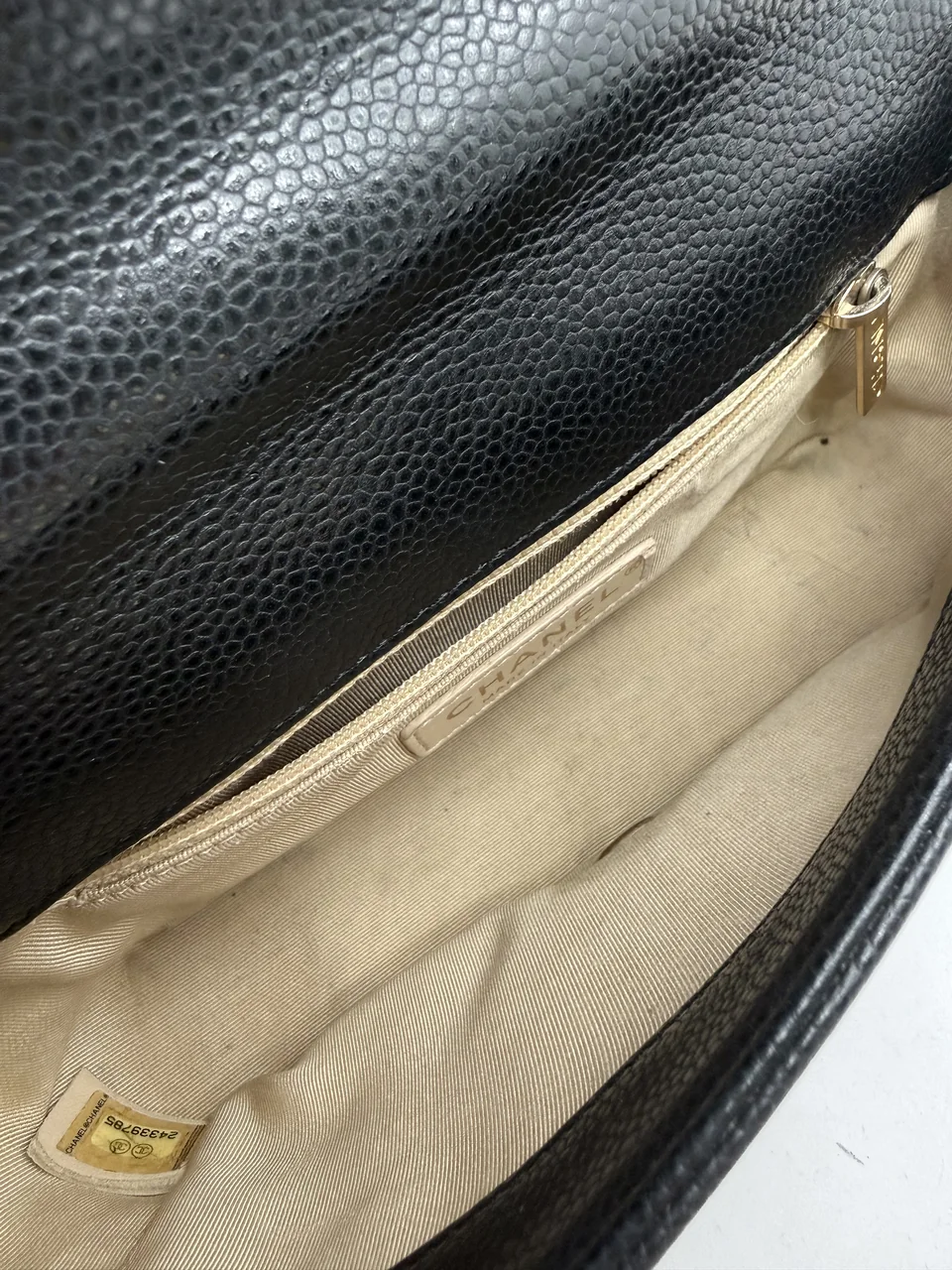 CHANEL TURN LOCK SHOULDER BAG view 9