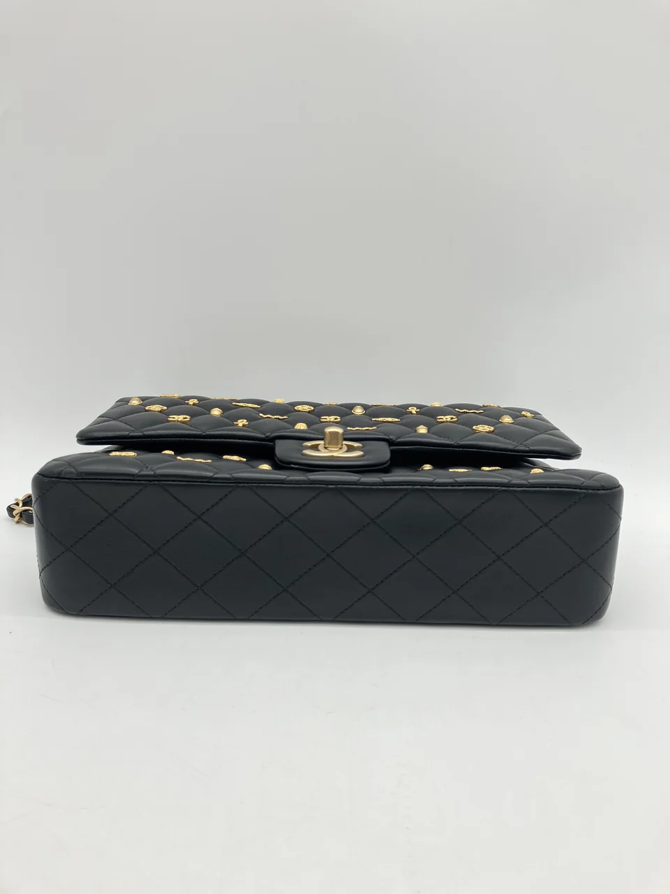 CHANEL MATELASSE 25 EGYPT STUDS DOUBLE FLAP view 9