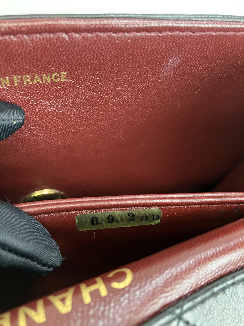 CHANEL LAMB SKIN CHAIN SHOULDER BAG (1 SERIAL CODE) view 16