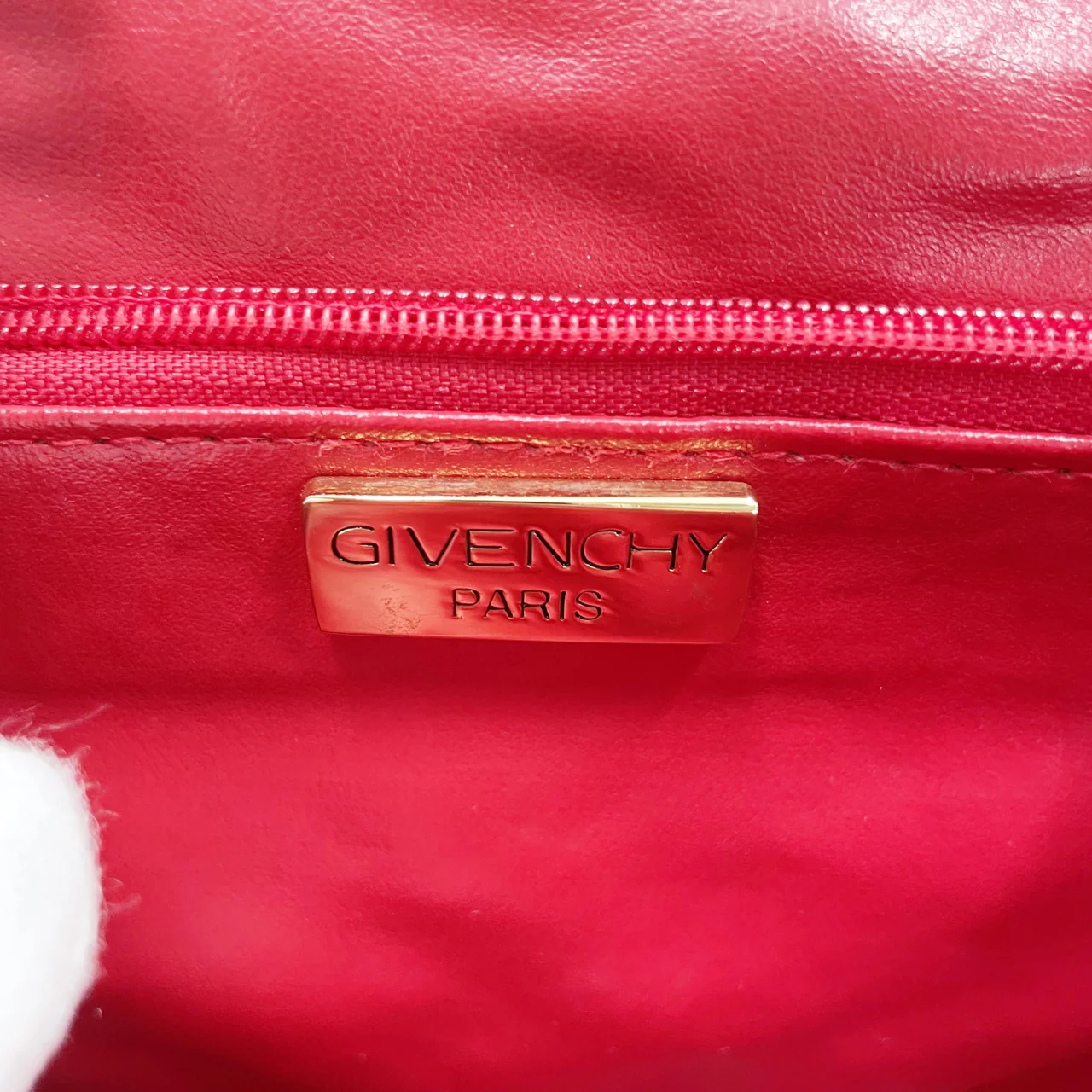 GIVENCHY SHOULDER BAG (RED) view 10