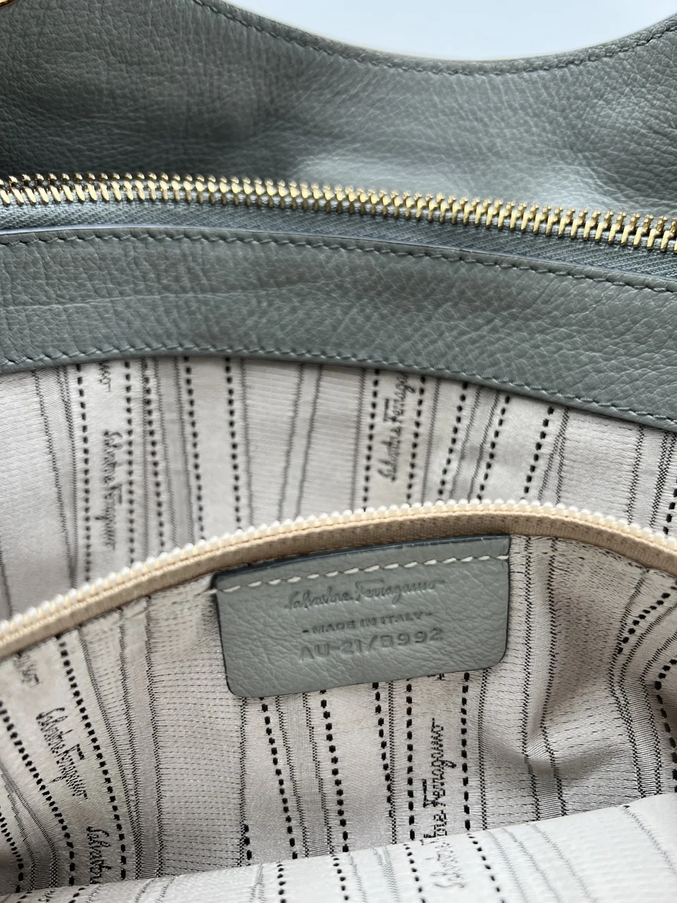 SALVATORRE FERRAGAMO GANCINI CHAIN HANDBAG view 10