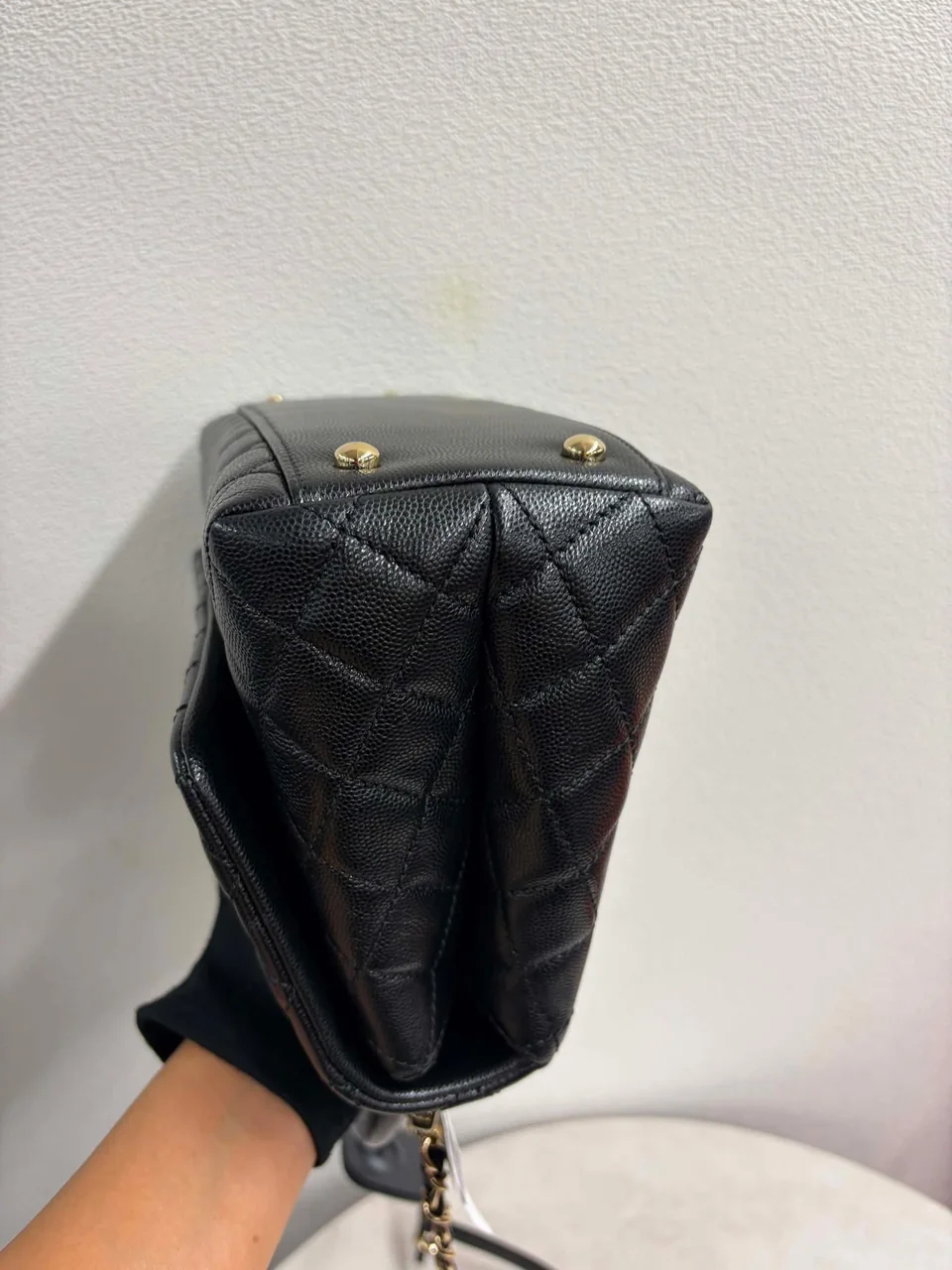 CHANEL CAVIAR TWO-WAY BAG (30 SERIAL CODE) view 11