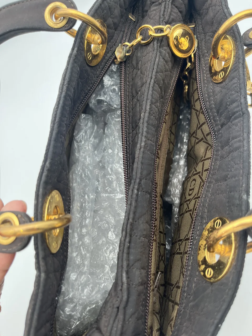 DIOR NYLON TOTE BAG view 4