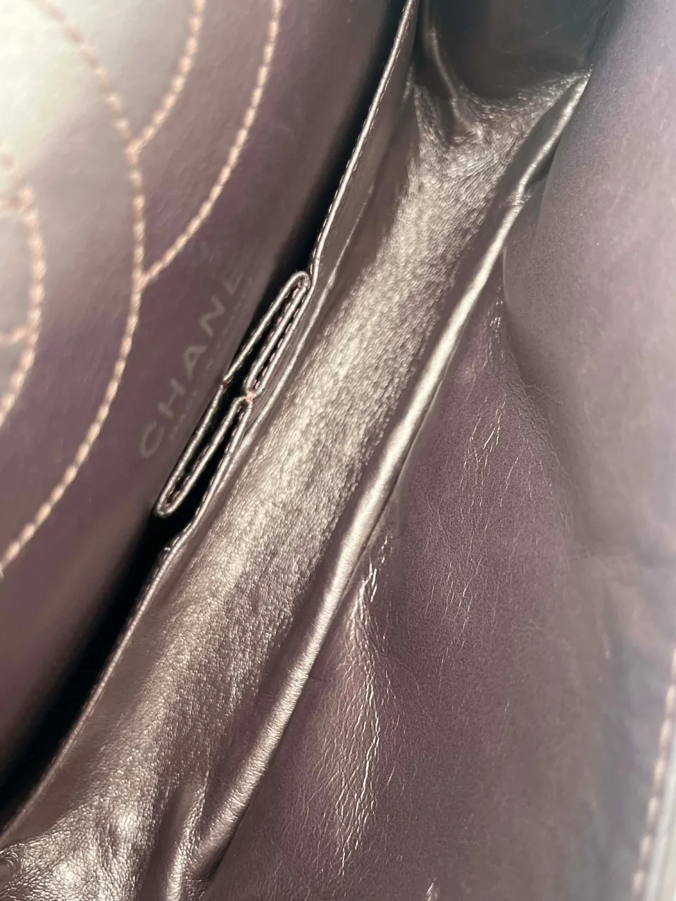 CHANEL 2.55 MATELASSE CHAIN SHOULDE RBAG photo 8