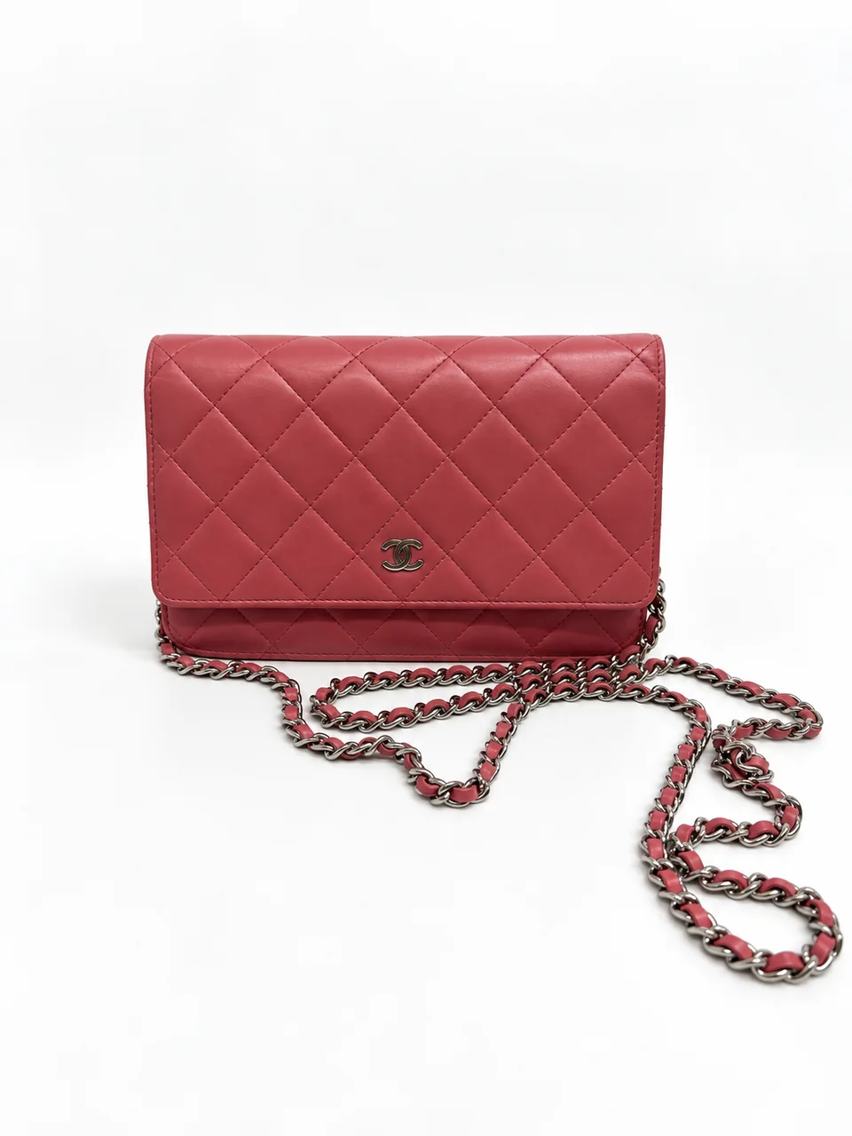 CHANEL LAMB SKIN CHAIN SHOULDER BAG (22 SERIAL CODE) view 3