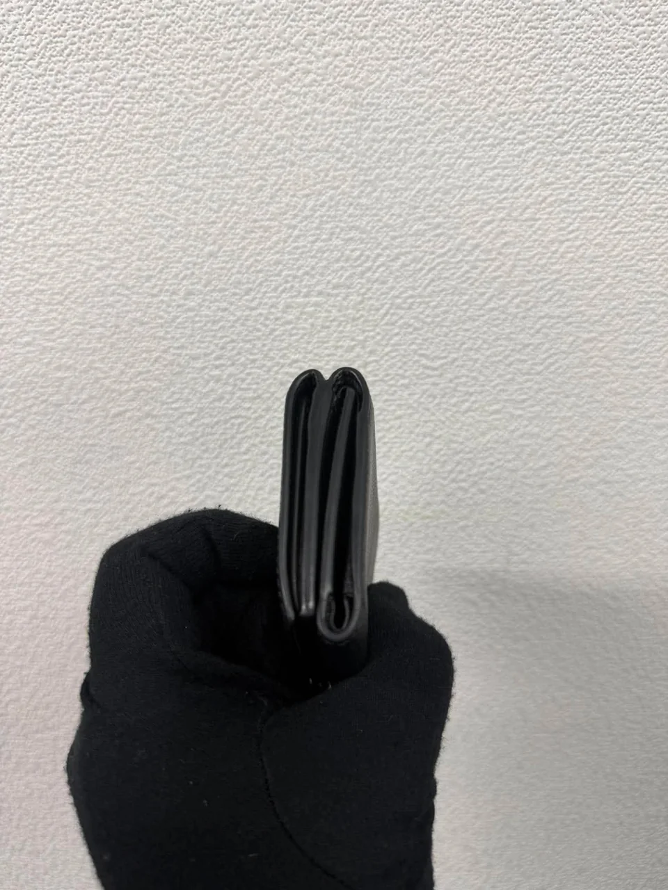 SAINT LAURENT TINY WALLET (BLACK) view 6