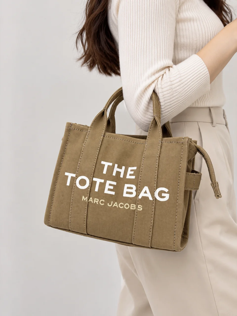 MARC JACOBS TOTE BAG (KHAKI)