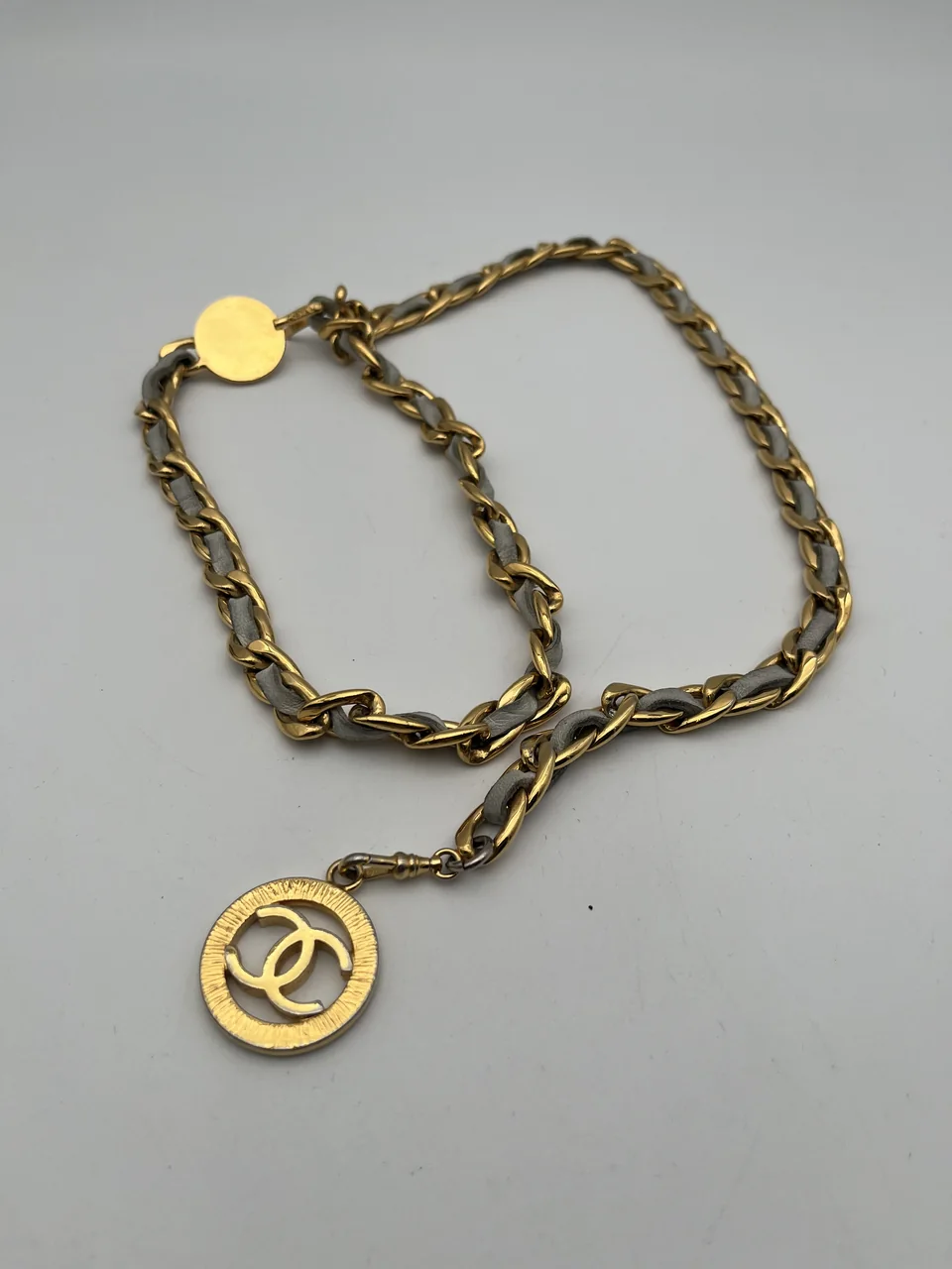 CHANEL COCO MARK CHAIN BELT