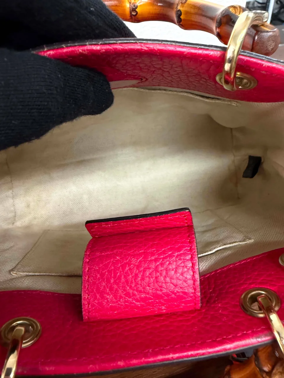 GUCCI BAMBOO SHOPPER view 2