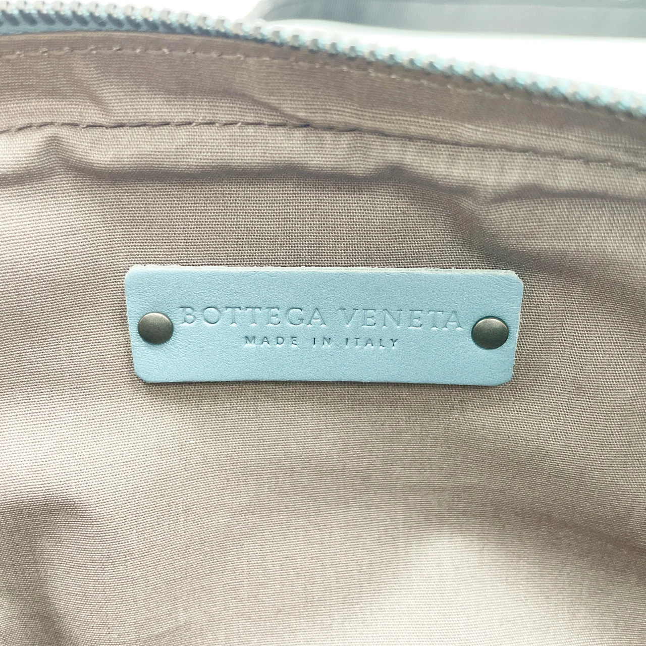 BOTTEGA VENETA INTRECCIATO BODY BAG (BLUE) view 10